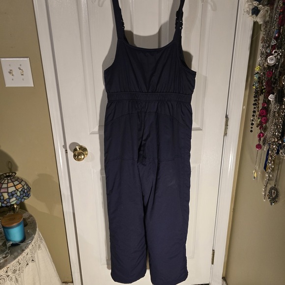 LL Bean Kids Water And Wind Resistant Thinsulate Insulated Snow Bibs Size 14 - Picture 4 of 7